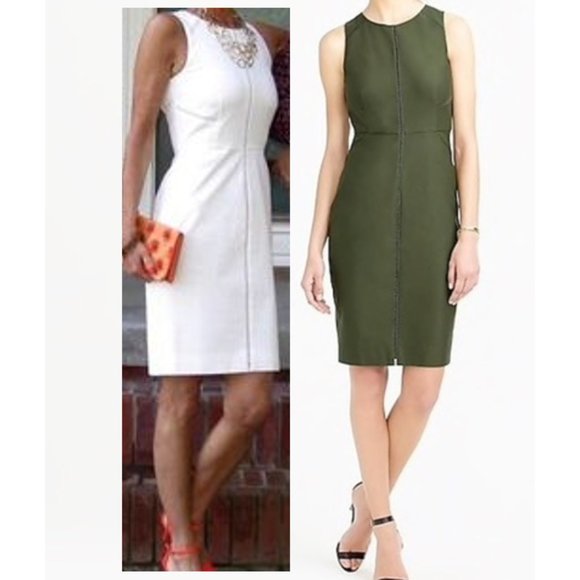 J. Crew Dresses & Skirts - J Crew Ladder-Stitch Dress in Bi-Stretch Cotton